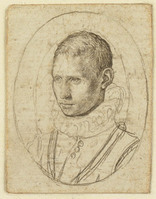 N 037
<br/>
Portret van jongeman
<br/>
<em>Goltzius, Hendrick (1558-1617)</em>